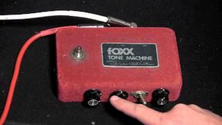 Vintage Foxx Tone Machine Fuzz Demo