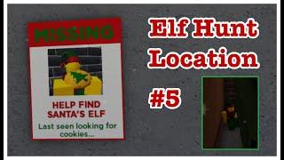 Location of Elf #5 in Bloxburg Elf Hunt 2021