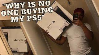 PS5  PLAYSTATION 5 SCALPERS ARE BEGGING FOR PEOPLE TO BUY THEIR CONSOLES - RESTOCKS RUINING BOTS