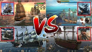 King Of Sails VS Ships Of Battle VS The Pirate Plague Of The Dead VS The Pirate Caribbean Hunt