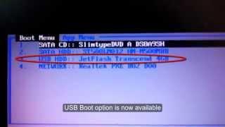 How to boot from USB drive in samsung laptop  USB boot option not found in SAMSUNG BIOS boot menu