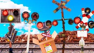 【踏切アニメ】拾われてきたふみきりカンカンPicked-up railroad crossing