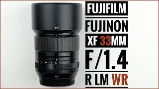 Fujifilm Fujinon XF 33mm f1.4 R LM WR