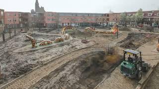 Drakenplein Rivierenwijk opnieuw inrichten