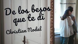 De los besos que te di - Christian Nodal