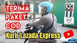 Cara menerima paket Lazada COD dengan kurir LEX ID Lazada Express