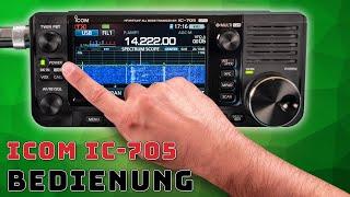 Icom IC-705  Bedienung & Funktionen