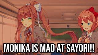 Monika YELLS At Sayori DDLC MOD Normal Visual Novel V.1.875 Part 1