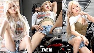 4K Girl Crush Taeri vertical fancam @FLEX TV MAGAZINE May issue cover photo shoot