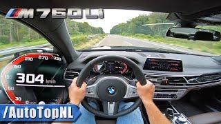 2021 BMW M760Li V12 on AUTOBAHN NO SPEED LIMIT by AutoTopNL