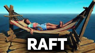 Начинаем свой путь к плоту на 9 этажей  Raft PC 2018