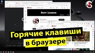 Горячие клавиши в браузере о которых вы возможно не знали