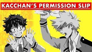 Kacchans Permission Slip My Hero Academia Comic Dub