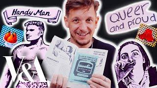 Unboxing 90s subculture zines  riot grrrl  queer  punk  nostalgia  cartoons