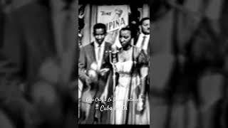 Celia Cruz & La Sonora Matancera in Cuba - 1950s #celiacruz