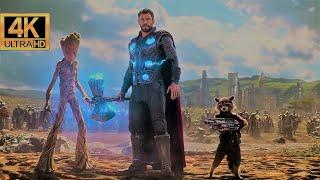 Thor Arrives In Wakanda Scene - Avengers Infinity War 2018 Movie CLIP 4K ULTRA HD