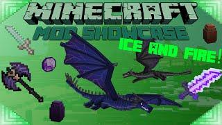 ICE AND FIRE - Minecraft Mod Showcase LIGHTNING DRAGONS