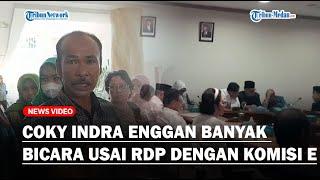 Orang Tua Siswi Tinggal Kelas di SMAN 8 Medan Coky Enggan Banyak Bicara usai RDP dengan Komisi E