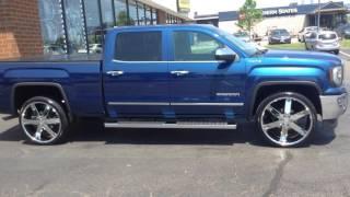 2016 GMC SIERRA ROLLING ON 26 KRONIK ZEROS AT RIMTYME RICHMOND