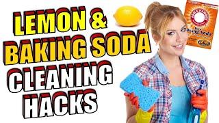 21 Brilliant BAKING SODA & LEMON Cleaning Hacks - Home Solutions