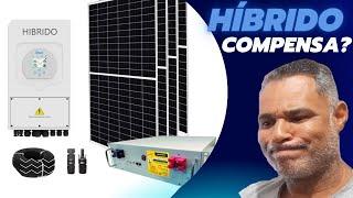 Energia Solar Híbrido On-Grid + Off-Grid Compensa?