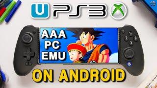 PC Emulation on Android is Insane - PS3 Wii U Xbox 360 & More