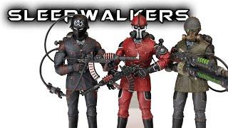 Operation Monster Force SLEEPWALKER Heavy Weapons Obsidian Elite Crimson Moon Figure Review