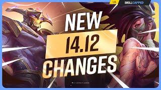 NEW PATCH 14.12 CHANGES - League of Legends