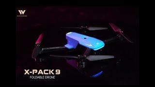 Attop X-PACK 9 Foldable Drone with 1080P camera