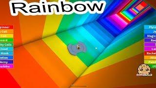 Jumping Into Rainbows  Random Roblox Game Play with Cookie Swirl C