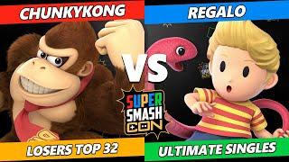 SSC 2022 Top 32 - Regalo Lucas Vs. ChunkyKong DK Smash Ultimate Tournament