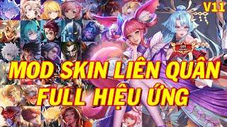 Hướng Dẫn MOD Skin Liên Quân Full Hiệu Ứng Mới Nhất Mùa 2 S24 Phiên Bản Lễ Hội 5sv5 - Ver 11 Gin TV