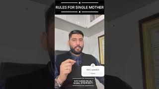 Rules for single mother for#passport #pancard#aadharcard #voter#indianlaw #legaladvice #singlemother