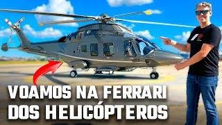 Voamos na FERRARI dos HELICÓPTEROS - Conheça o AGUSTA AW169