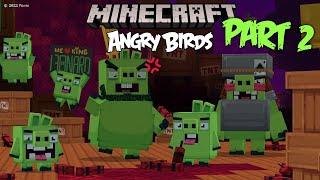 Minecraft x Angry Birds DLC - Walkthough Second Chapter - Part 2