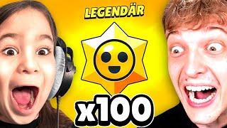 100x LEGENDÄRER STARR DROP OPENING  Brawl Stars deutsch