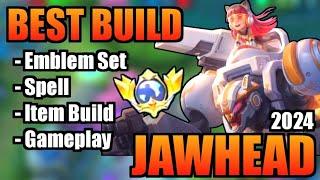 JAWHEAD BEST BUILD 2024  TOP 1 GLOBAL JAWHEAD BUILD  JAWHEAD - MOBILE LEGENDS  MLBB Part 2