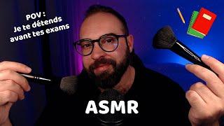 ASMR Roleplay  Je te détends avant tes examens ️