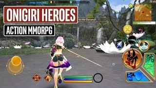 ONIGIRI HEROES Gameplay First Look - New Action MMORPG