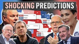 2024 US Senate Predictions Based On the LATEST POLLS in Every Contest