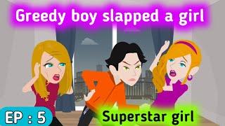 Superstar girl part 5  English story  English animation  Animated stories  Sunshine English