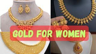 Latest 5 tola Gold jewelry Design for women 2023  Gold necklace designs  New gold necklace design.