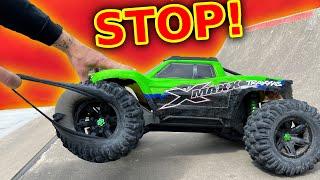 Durability Testing a Stock Traxxas Xmaxx...... In the worlds best RC car Locations