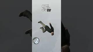 Evolution of JUMPING FROM SPACE in GTA Games GTA 3 → GTA 5 #gta #shorts