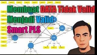 Cara Membuat Data Tidak Valid Menjadi Valid Pada Smart PLS - Smart PLS SemTutorial