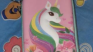 #my new unicorn pouch#