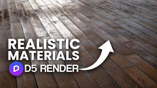 D5 Render Materials Guide for Beginners