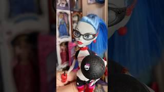 Fixing Physical Deaducation Ghoulia Yelps hair #monsterhigh #dolls #hairtutorial