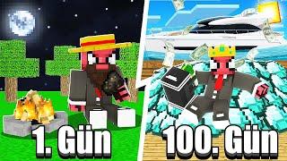 100 GÜNDE MİLYONER OLMAK  - Minecraft