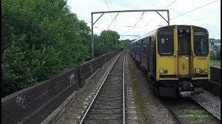 Finsbury Park to Stevenage via Hertford Loop – Hastings DEMU cab ride — 1 July 2017